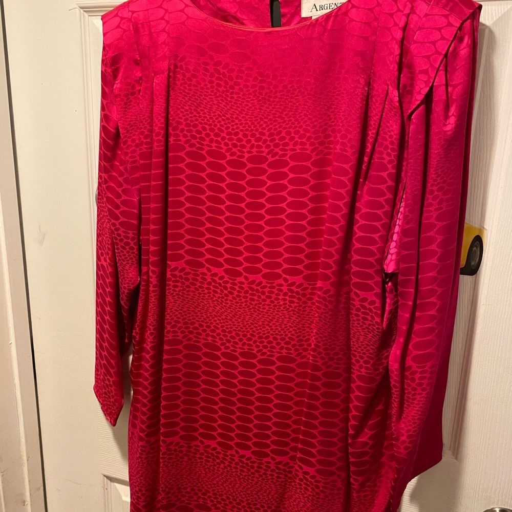 100% pure silk dress